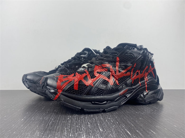 Balenciaga Runner Black Red