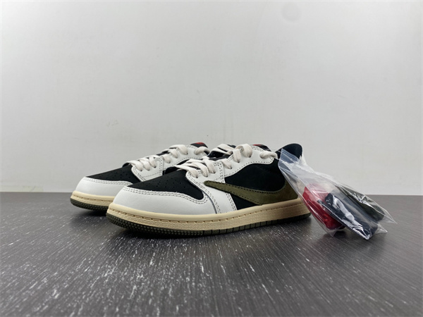 TRAVIS SCOTT X AIR JORDAN 1 LOW OG PS 'OLIVE'