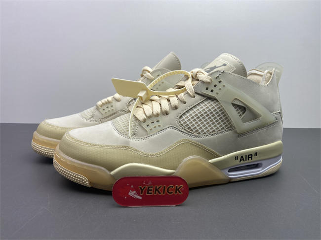 Jordan 4 Retro Off-White Sail  CV9388-100