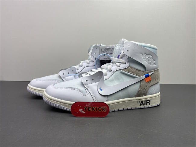 Virgil Abloh Archive x Air Jorda 1 High OG “Alaska” AA3834-100