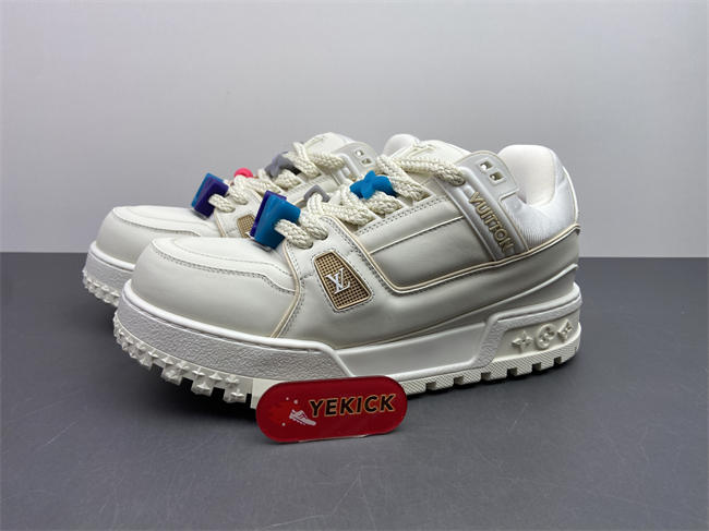 Luis Vitton LV Trainer Maxi White 1AB8RN