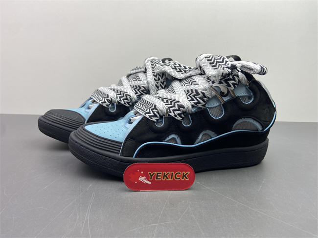 Lanvon Leather Curb Black Light Blue FM-SKRK11-DWSL-P22