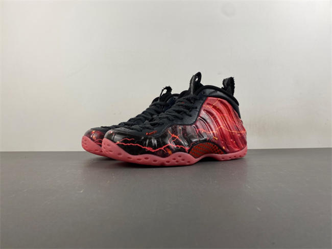 Stranger Things x Nike Air Foamposite One Premium QS 'Black Bright Crimson'  IR7336-001