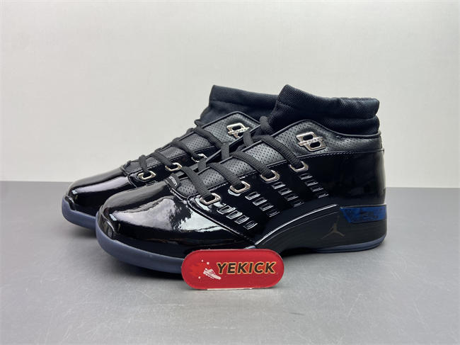 Air Jordan 17 Low “Black Patent”  IV7640-001