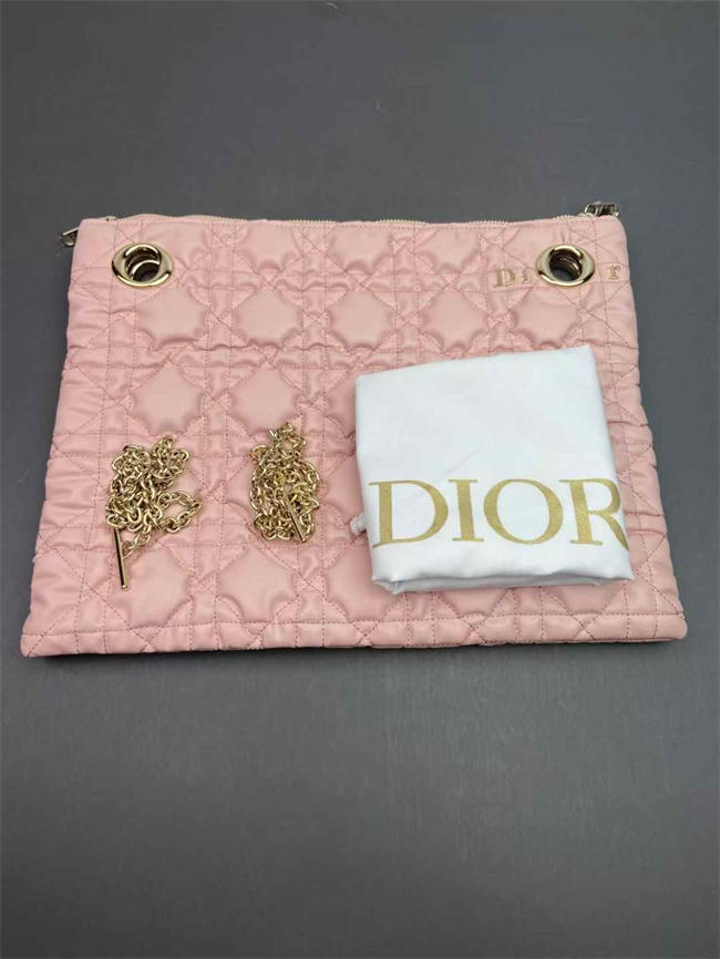Dior Cannage Zipped Pouch